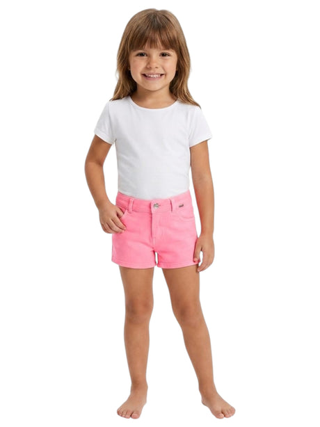 Image for Kids Girl's Plain Short,Light Pink