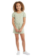 Image for Kids Girl's Printed Jumpsuit,Mint