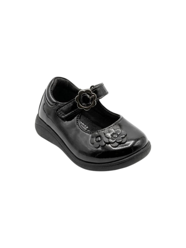 Image for Kids Girl's Plain Glowey Bellorinas,Black