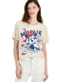 Image for Women's Printed Top,Beige