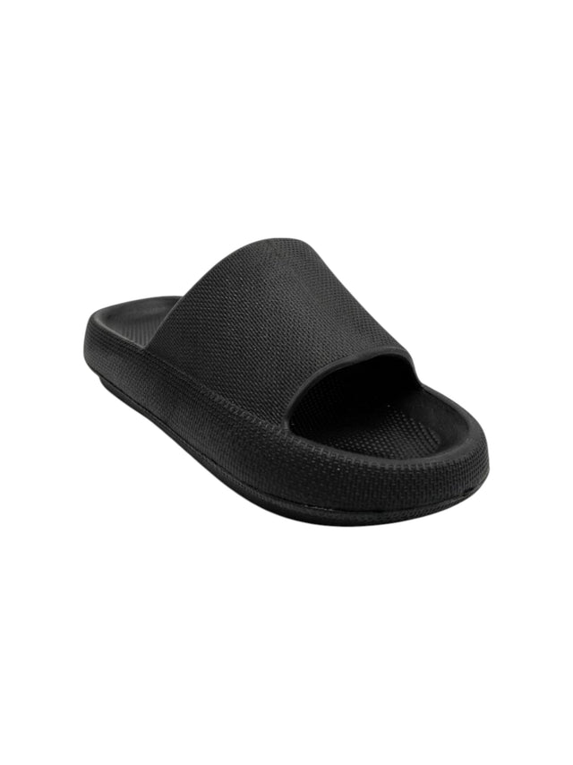 Image for Men's Plain Slippers,Black