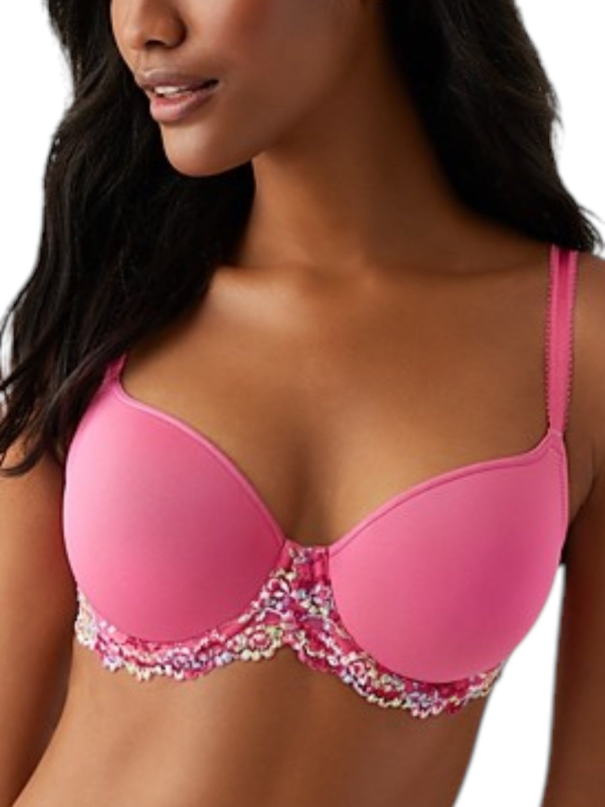 Image for Women's Embroidered Bra,Pink