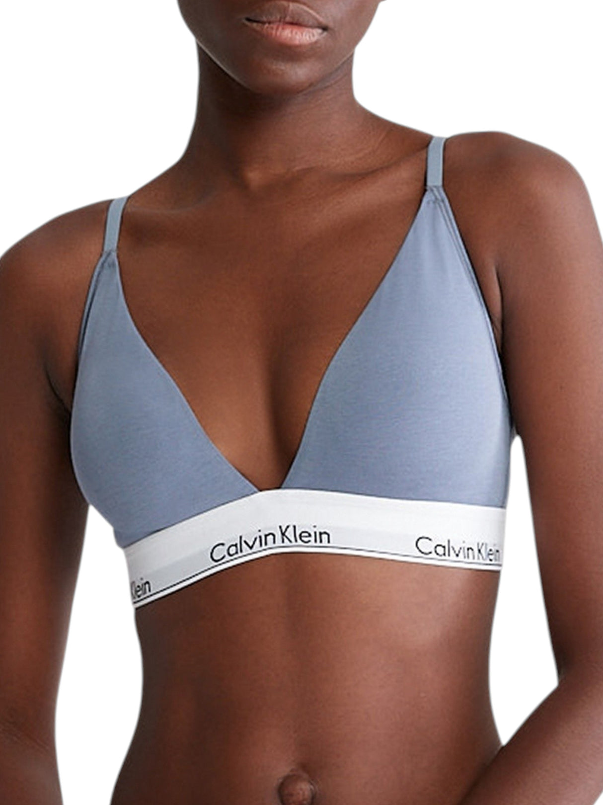 Image for Women's Colorblocked Bra,Dusty Blue