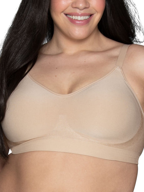 Image for Women's Plain Bra,Beige