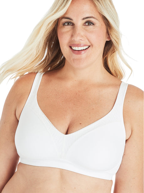 Image for Women's Plain Bra,White