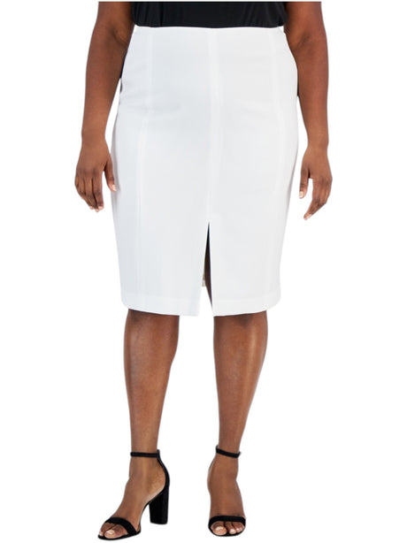 Image for Women's Plain Skirt,White