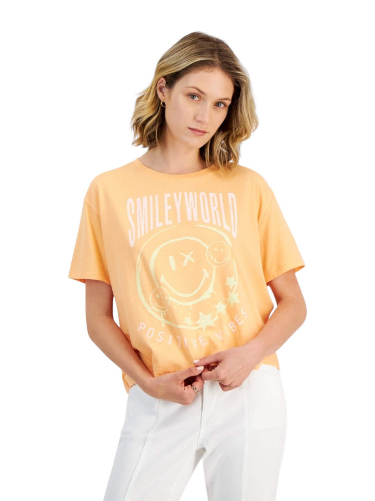 Image for Women's Printed Top,Orange