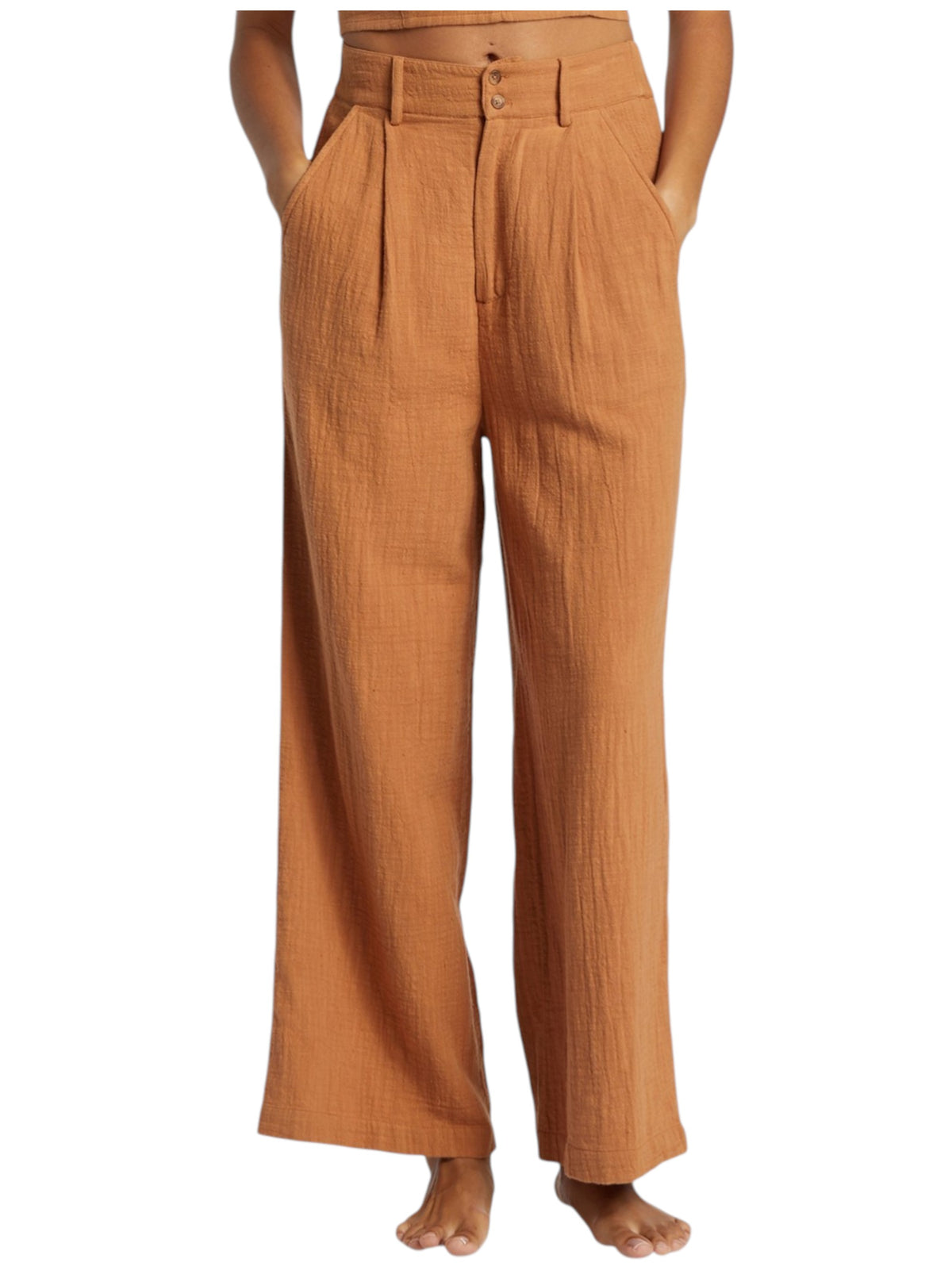 Image for Women's Plain Pant,Brown