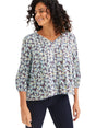 Image for Women's Floral Printed Top,Multi