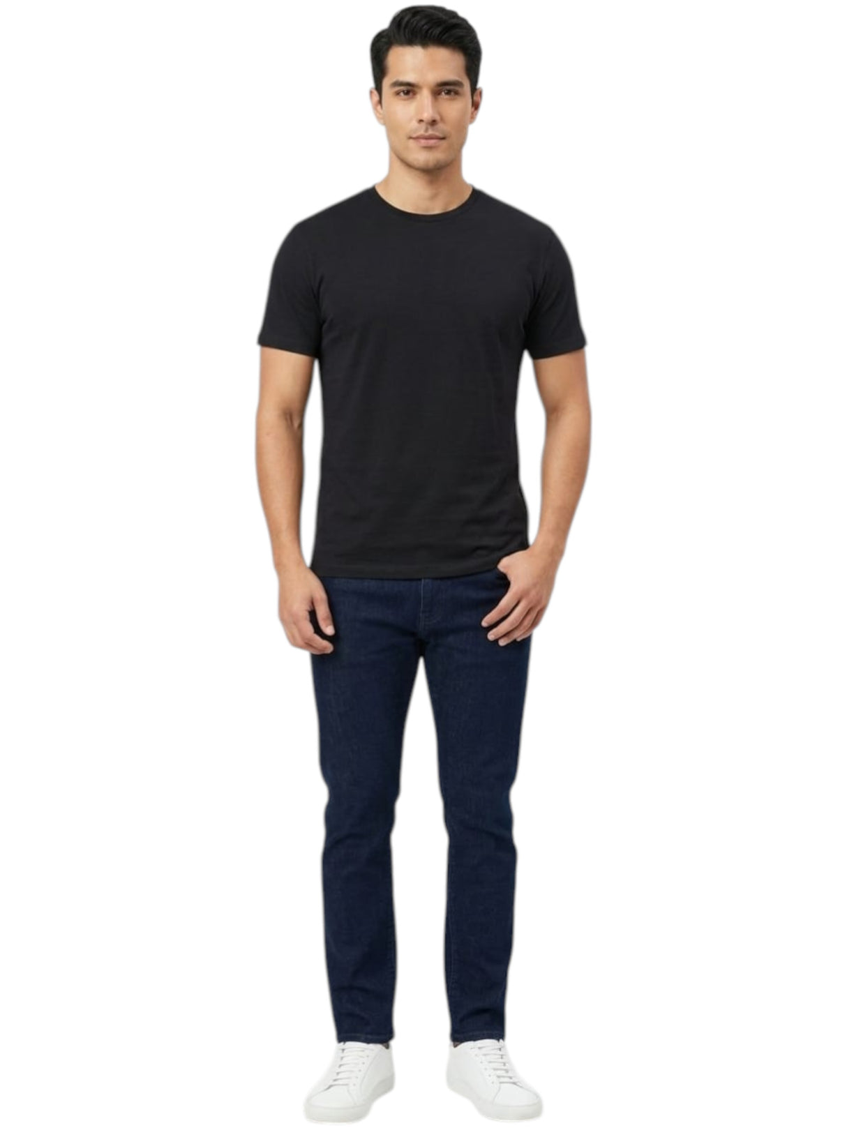 Image for Men's Plain Top,Black