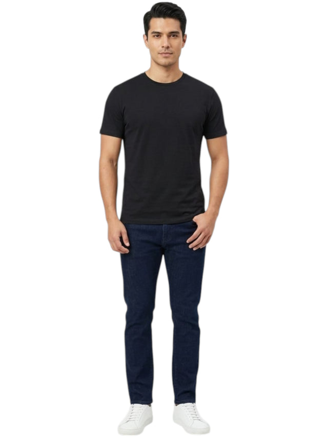Image for Men's Plain Top,Black