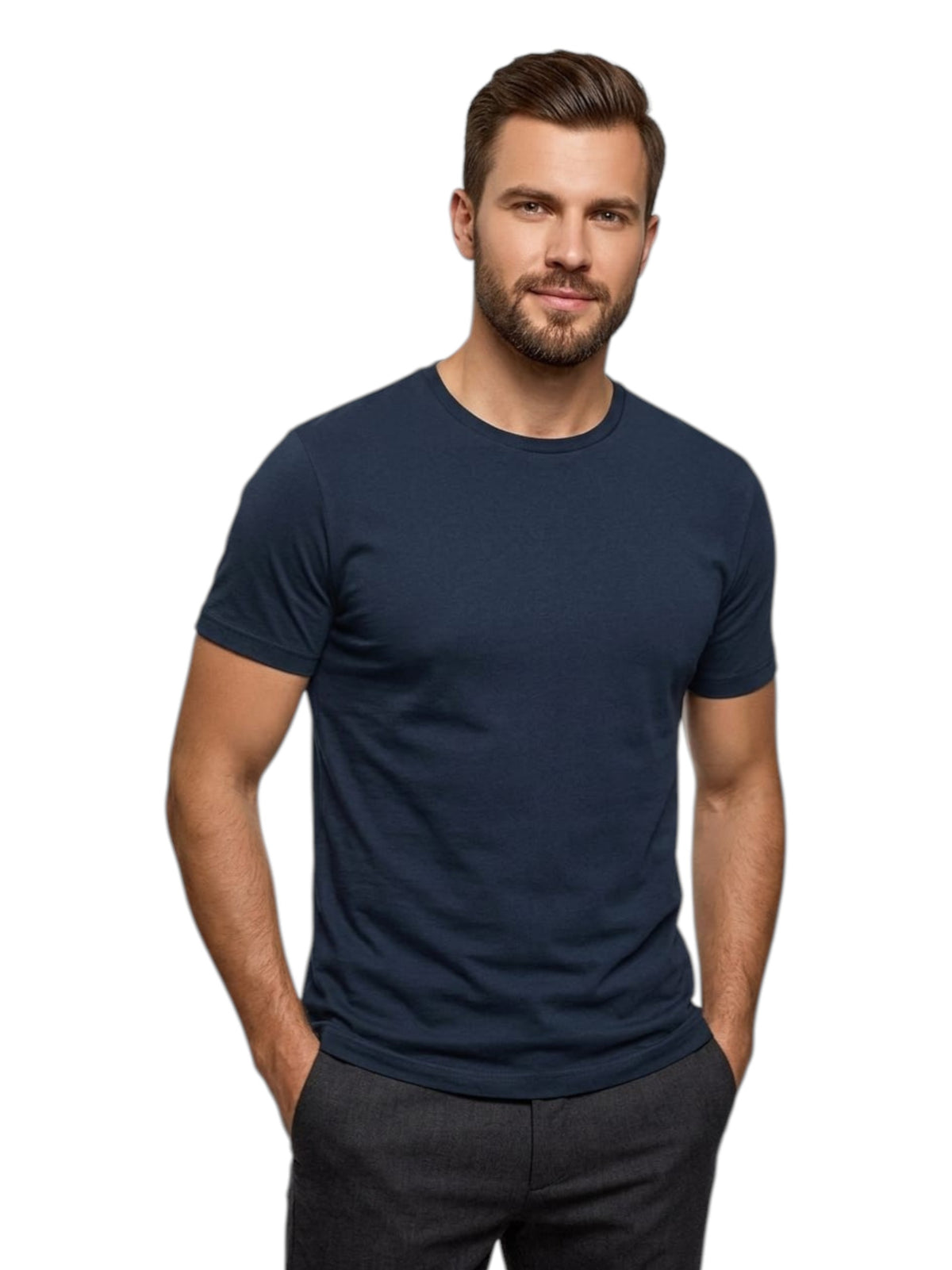 Image for Men's Plain Top,Navy