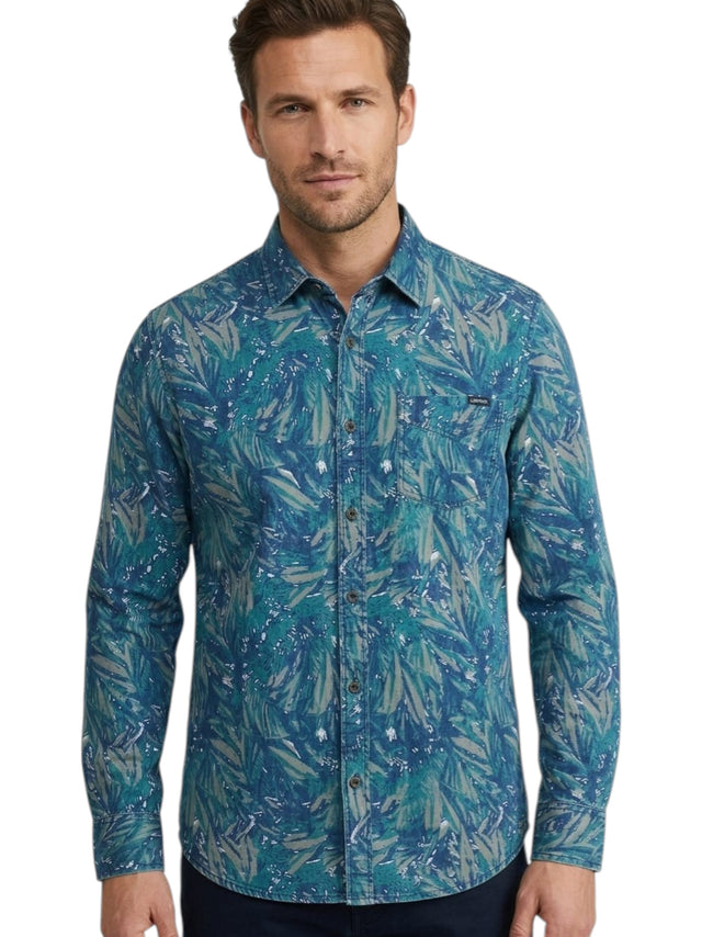 Image for Men's Printed Dress Shirt,Multi