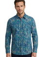 Image for Men's Printed Dress Shirt,Multi