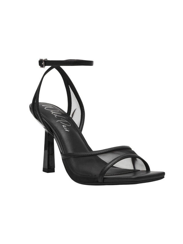 Image for Women's Mesh Heeled Shoes,Black