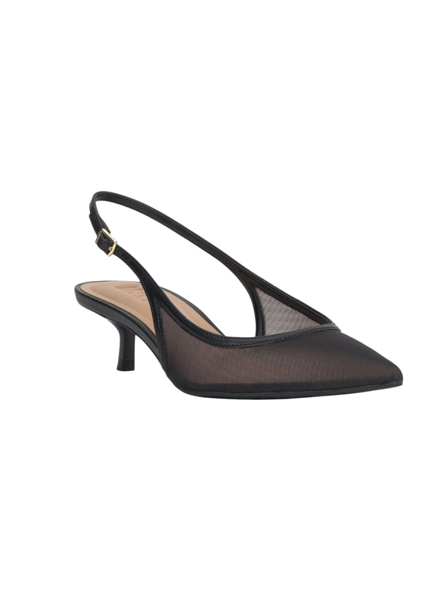 Image for Women's Mesh Heeled Shoes,Black
