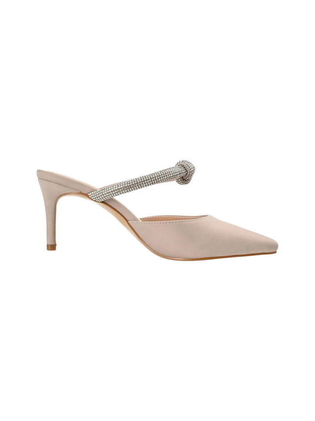 Image for Women's Plain Heeled Shoes,Beige