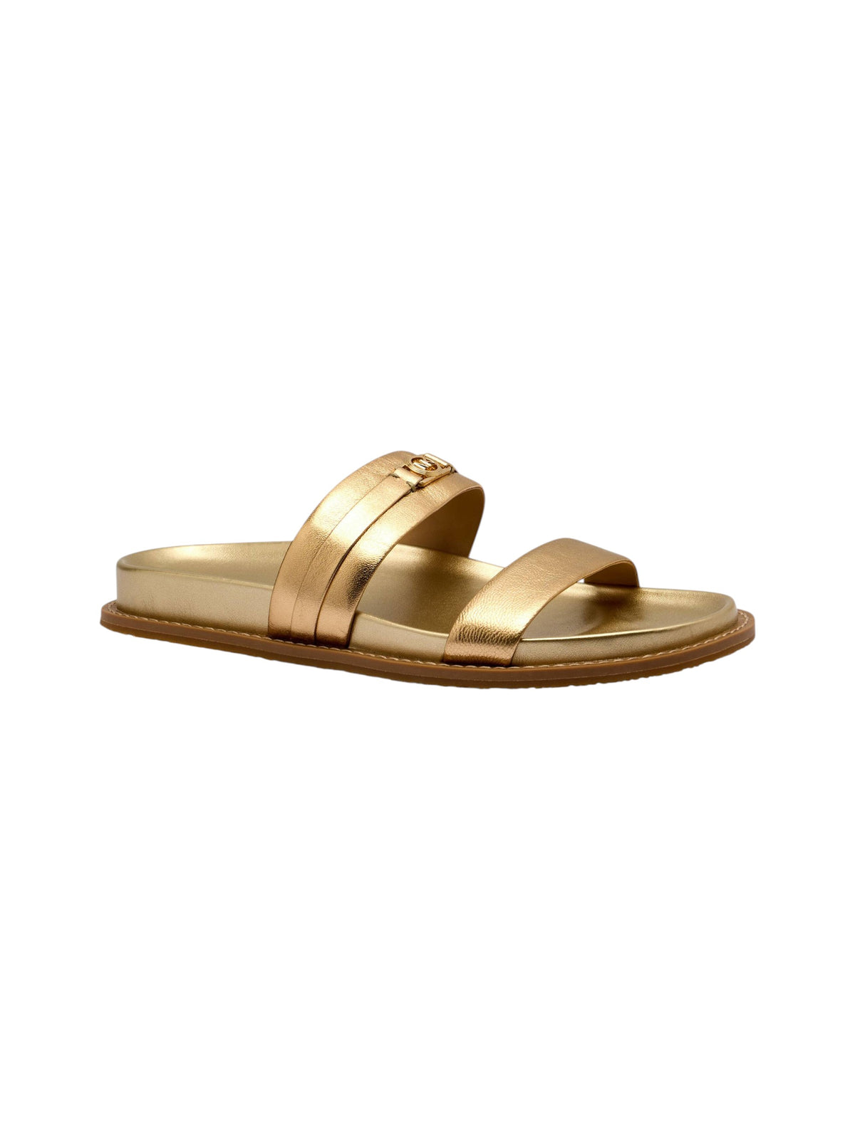 Image for Women's Ribbed Shoes,Gold
