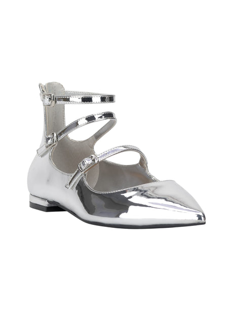 Image for Women's Shiny Shoes,Silver