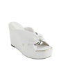 Image for Women's Plain Heeled Shoes,White