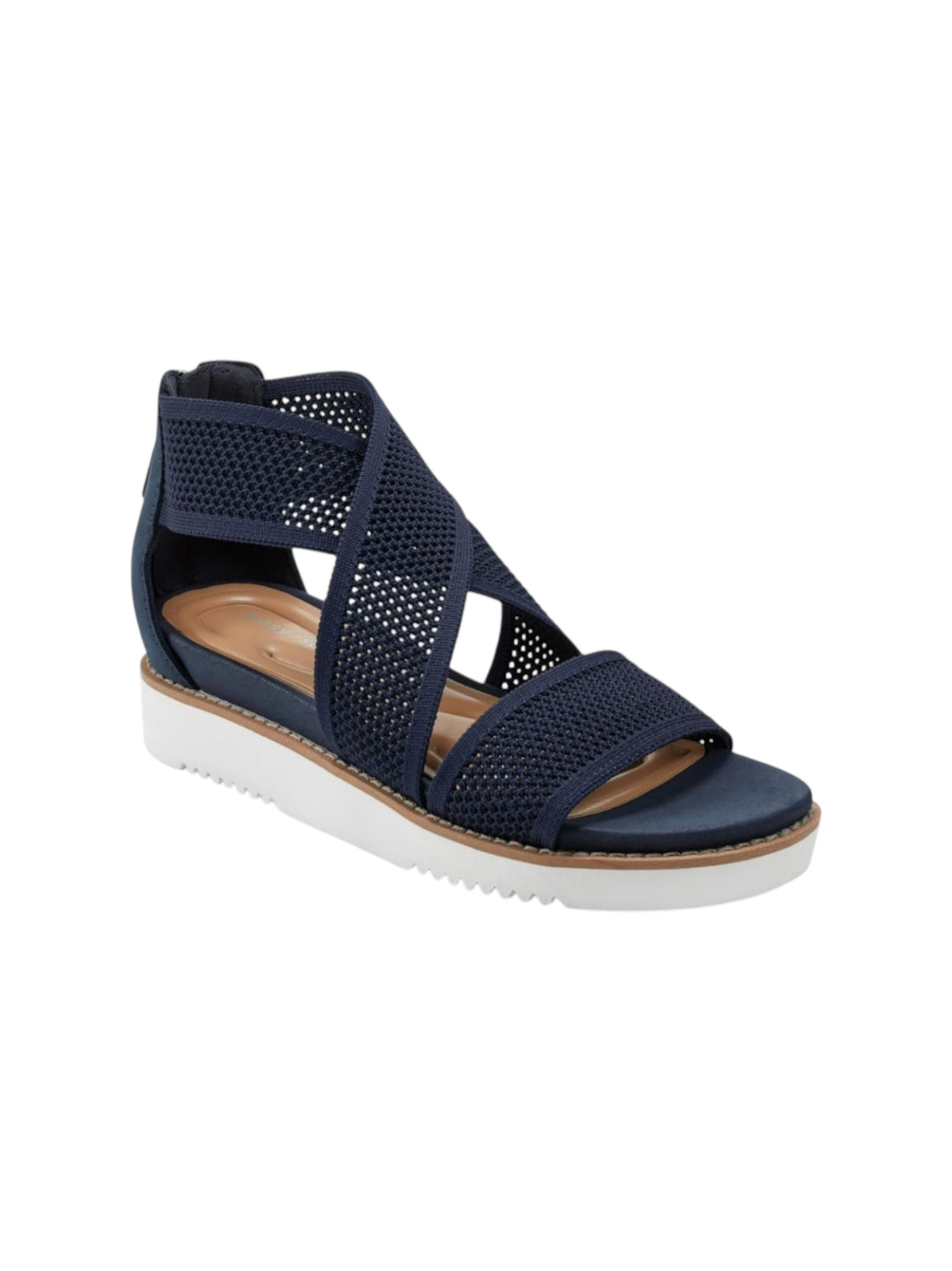 Image for Women's Textured Sandals,Navy
