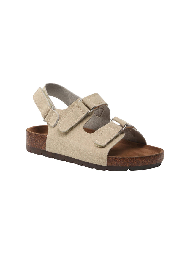 Image for Kids Boy's Ribbed Shoes,Taupe