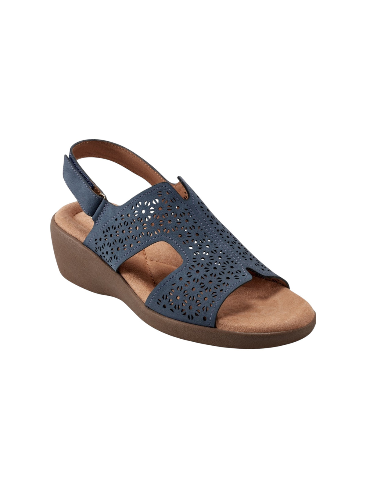 Image for Women's Textured Sandals,Dusty Navy