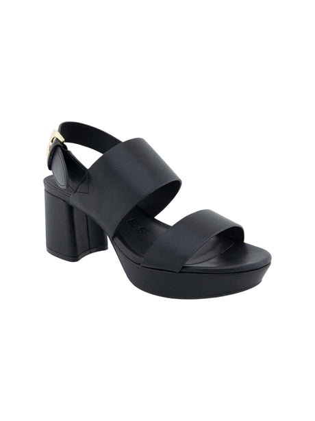 Image for Women's Ribbed Heeled Shoes,Black