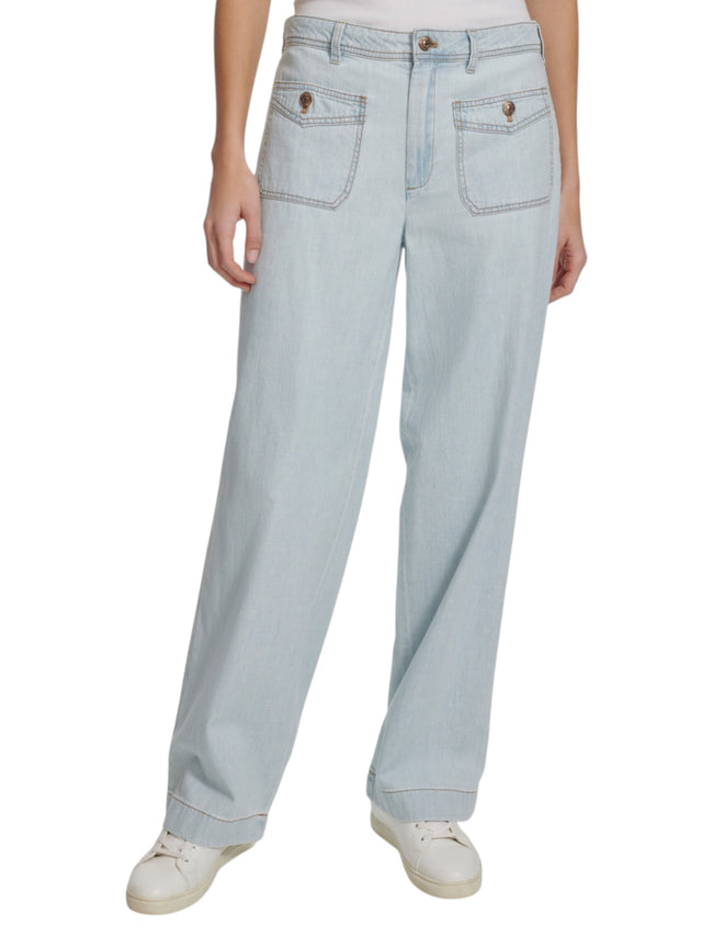 Image for Women's Plain Jeans,Blue