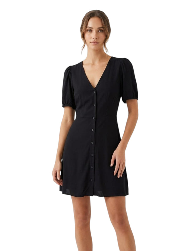 Image for Women's Plain Dress,Black