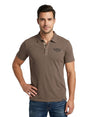 Image for Men's Navy Striped Top,Brown