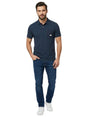 Image for Men's Textured Top,Navy
