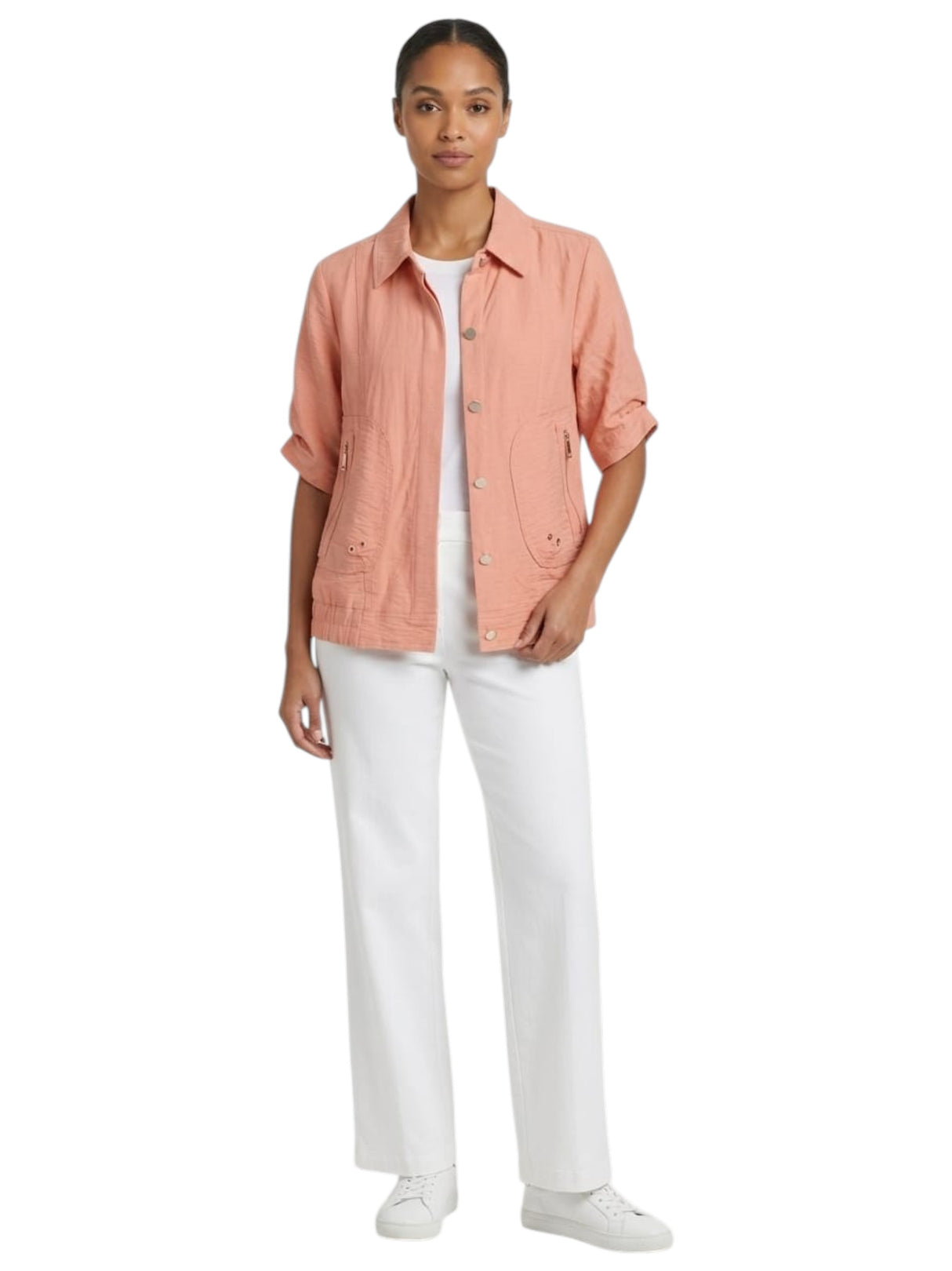 Image for Women's Plain Chemise,Coral