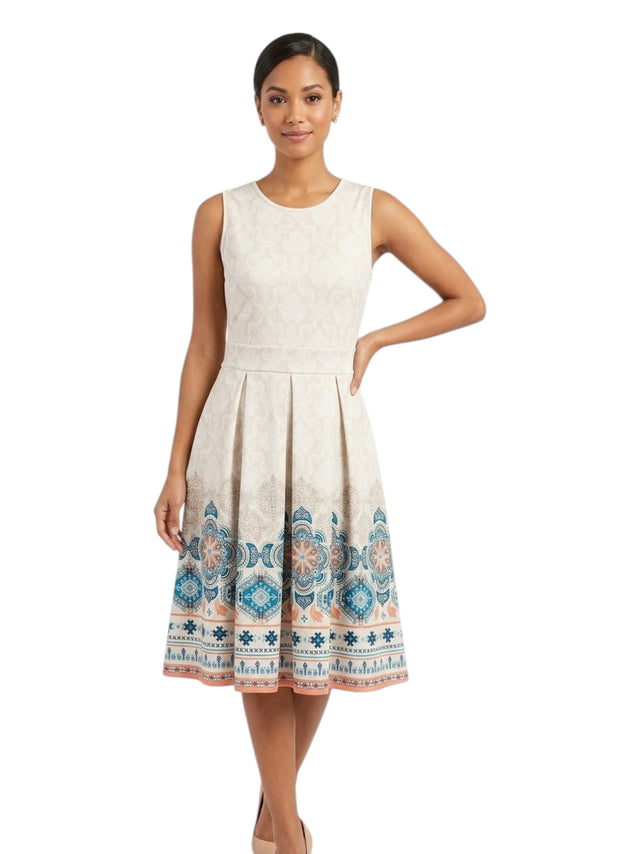 Image for Women's Printed Dress,Multi