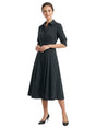Image for Women's Plain Dress,Black