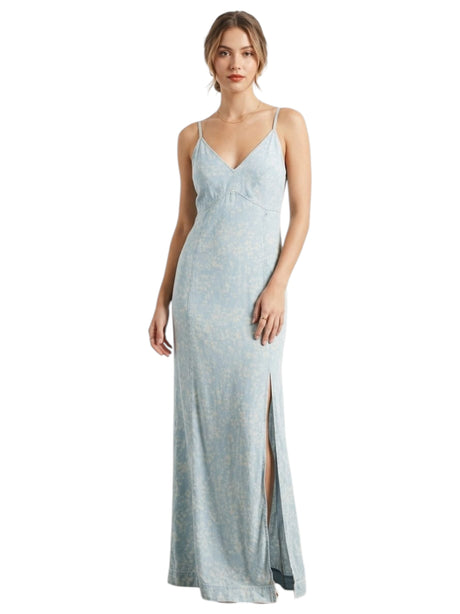 Image for Women's Printed Dress,Blue