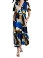 Image for Women's Printed Jumpsuit,Blue