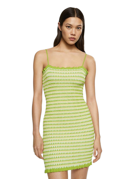 Image for Women's Knitted Dress,Green