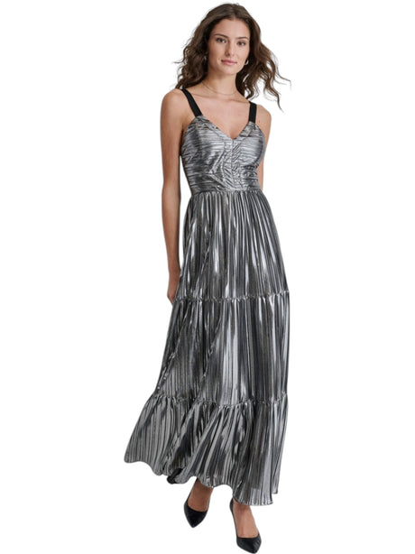 Image for Women's Shiny Dress,Silver