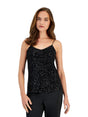 Image for Women's Sequined Top,Black