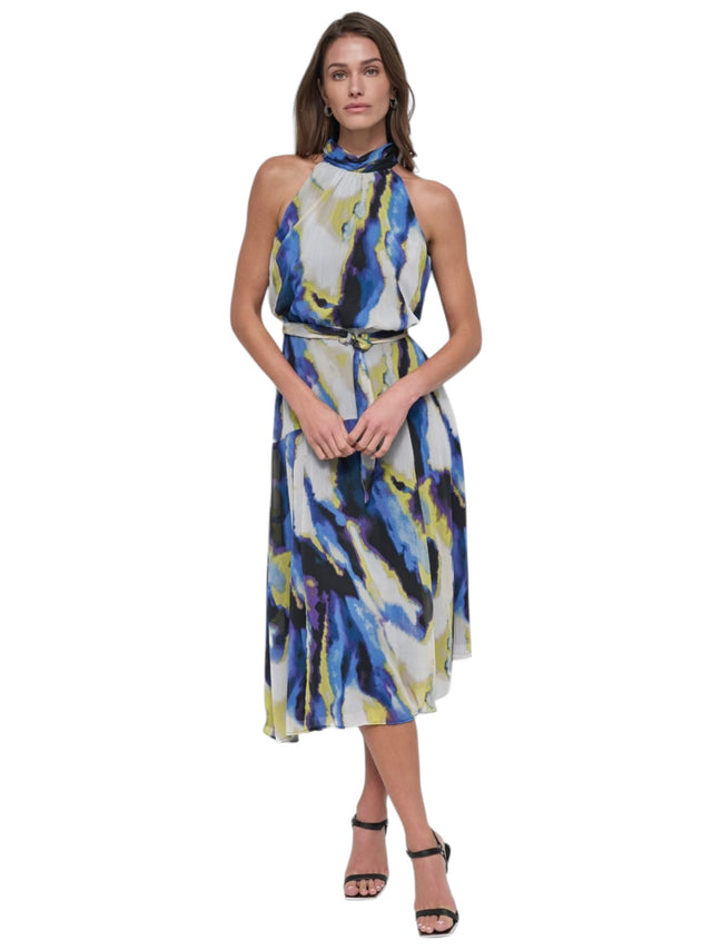 Image for Women's Printed Dress,Multi