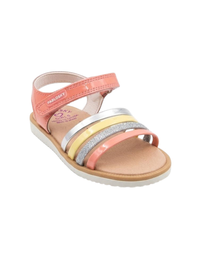Image for Kids Girl's Colorblocked Sandals,Multi