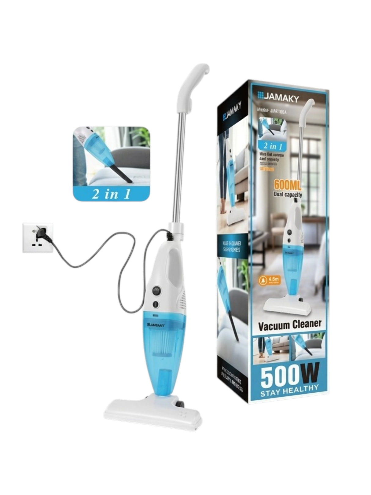 Image for 2 In 1 Detachable Vacuum Cleaner