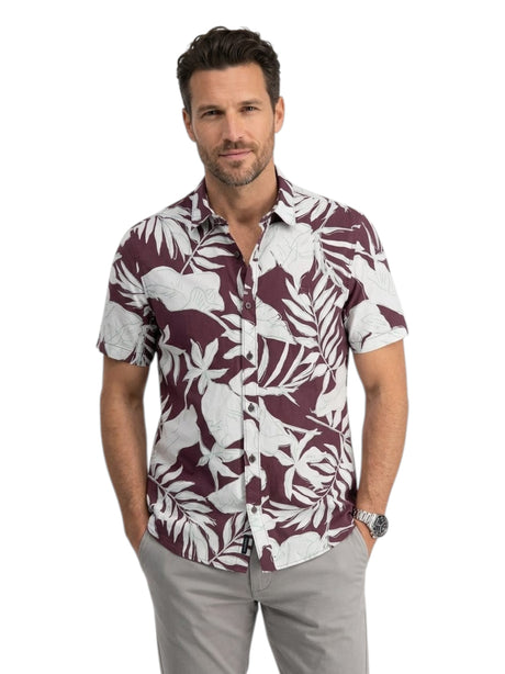 Image for Men's Printed Dress Shirt,Multi