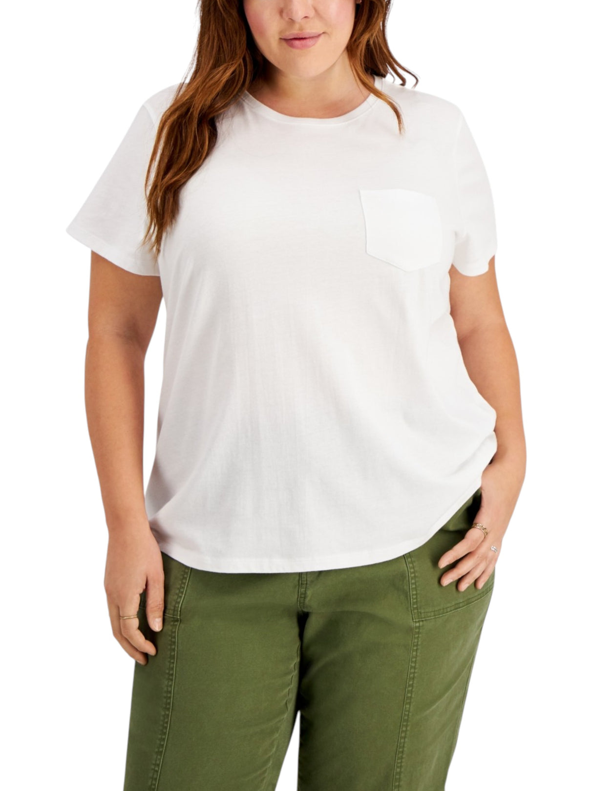 Image for Women's Plain Top,White