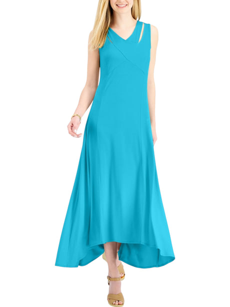 Image for Women's Plain Dress,Blue
