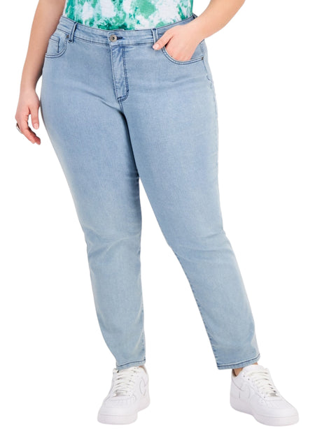 Image for Women's Plain Jeans,Blue