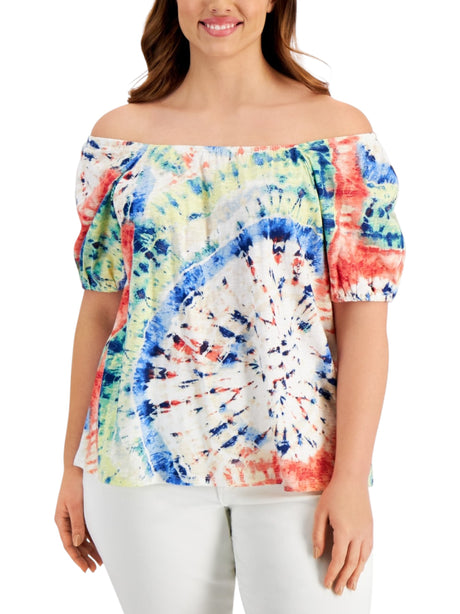 Image for Women's Printed Cold Shoulders,Multi