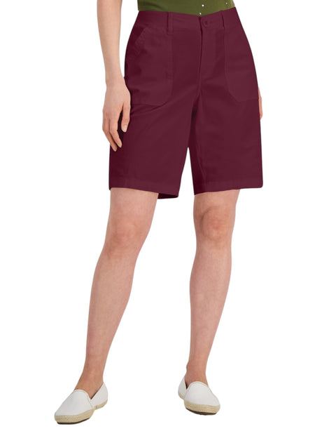 Image for Women's Plain Short,Burgundy