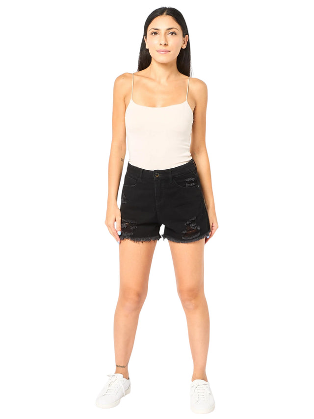 Image for Women's Cropped Short,Black